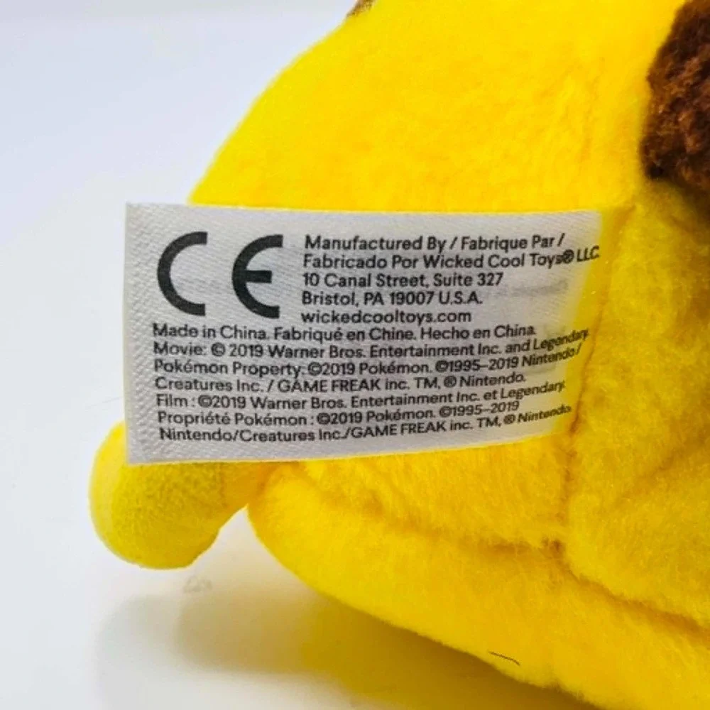 Pokémon Detective PiKACHU WCT Exclusive Plush Toy 8